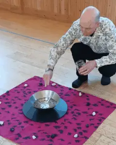 Shamanic healing ceremony